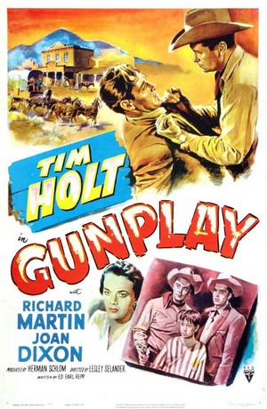 Gunplay (1951) - poster