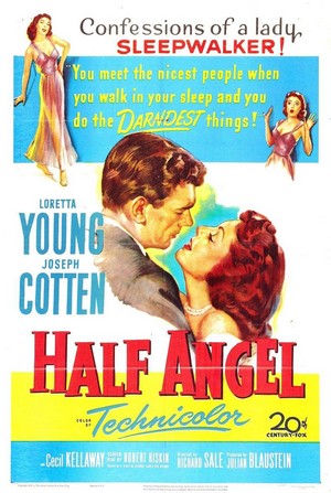 Half Angel (1951) - poster