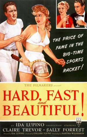 Hard, Fast and Beautiful (1951) - poster