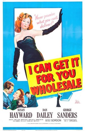 I Can Get It for You Wholesale (1951) - poster