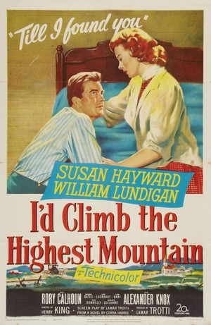 I'd Climb the Highest Mountain (1951) - poster