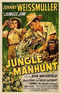 Jungle Manhunt (1951) - poster