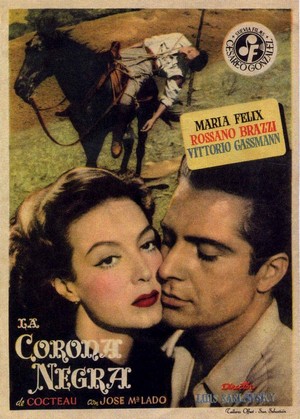 La Corona Negra (1951) - poster