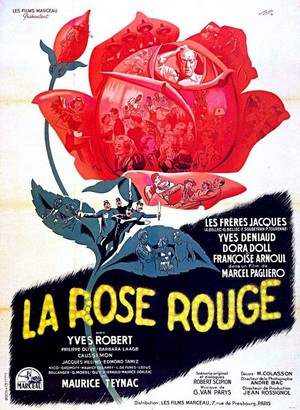 La Rose Rouge (1951) - poster