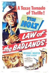 Law of the Badlands (1951) - poster