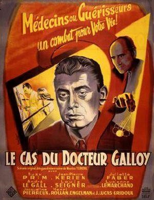 Le Cas du Docteur Galloy (1951) - poster