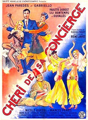 Le Chéri de Sa Concierge (1951) - poster