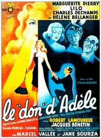 Le Don d'Adèle (1951) - poster