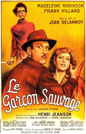 Le Garçon Sauvage (1951) - poster