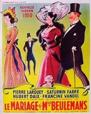 Le Mariage de Mademoiselle Beulemans (1951) - poster