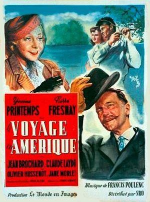 Le Voyage en Amérique (1951) - poster