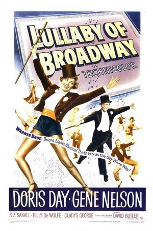 Lullaby of Broadway (1951) - poster