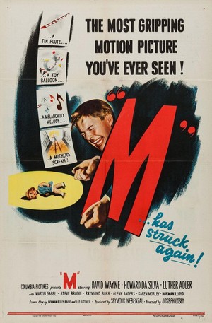 M (1951) - poster