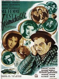 Ma Femme Est Formidable (1951) - poster