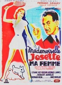 Mademoiselle Josette Ma Femme (1951) - poster