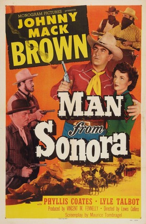 Man from Sonora (1951) - poster