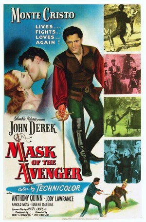 Mask of the Avenger (1951) - poster