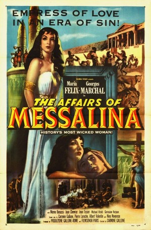 Messalina (1951) - poster