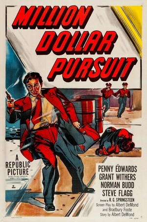 Million Dollar Pursuit (1951) - poster