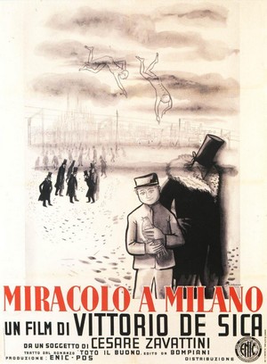 Miracolo a Milano (1951) - poster