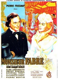 Monsieur Fabre (1951) - poster