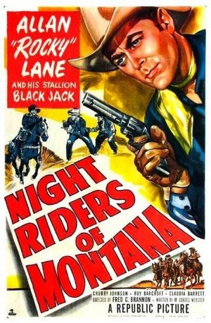 Night Riders of Montana (1951) - poster