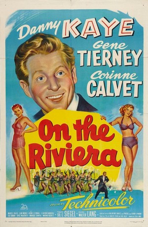On the Riviera (1951) - poster