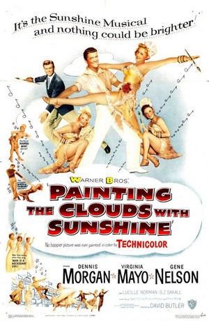 Painting the Clouds with Sunshine (1951) - poster