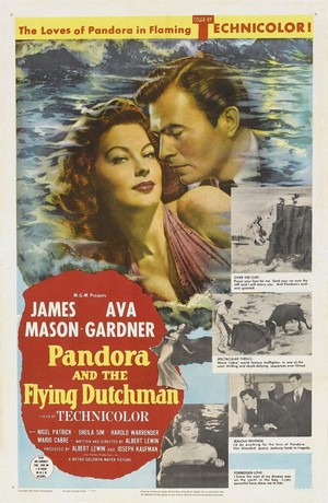 Pandora and the Flying Dutchman (1951) - poster