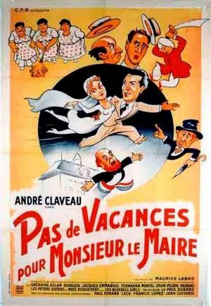 Pas de Vacances pour Monsieur le Maire (1951) - poster
