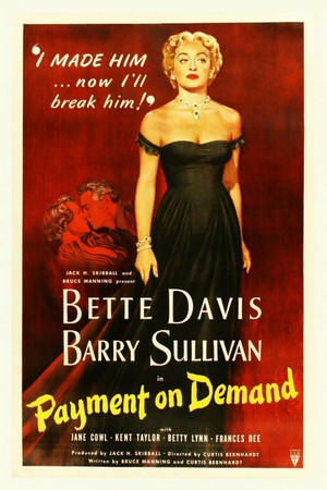 Payment on Demand (1951) - poster