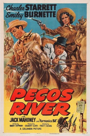 Pecos River (1951) - poster