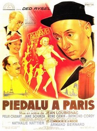Piédalu à Paris (1951) - poster