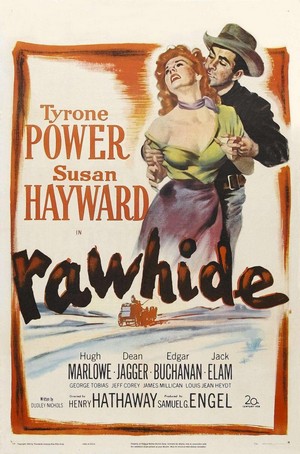 Rawhide (1951) - poster
