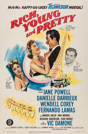Rich, Young and Pretty (1951) - poster