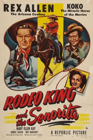 Rodeo King and the Senorita (1951) - poster