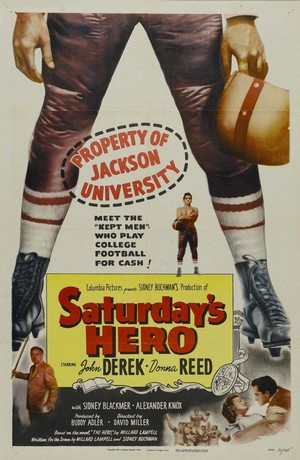 Saturday's Hero (1951) - poster