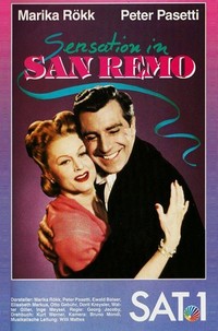 Sensation in San Remo (1951) - poster