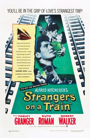 Strangers on a Train (1951) - poster