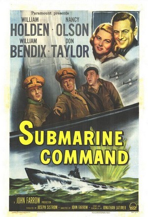 Submarine Command (1951) - poster