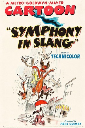 Symphony in Slang (1951) - poster