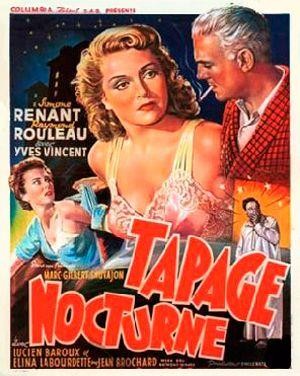 Tapage Nocturne (1951) - poster