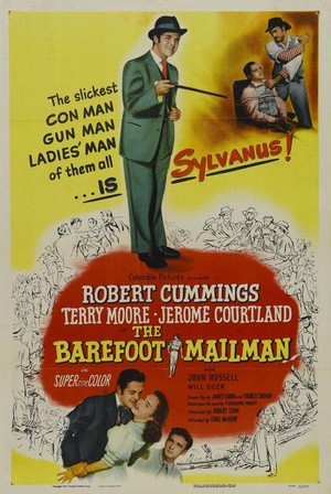The Barefoot Mailman (1951) - poster