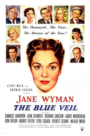 The Blue Veil (1951) - poster