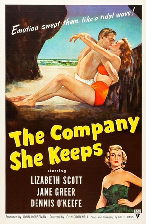 The Company She Keeps (1951) - poster