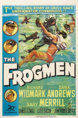 The Frogmen (1951) - poster