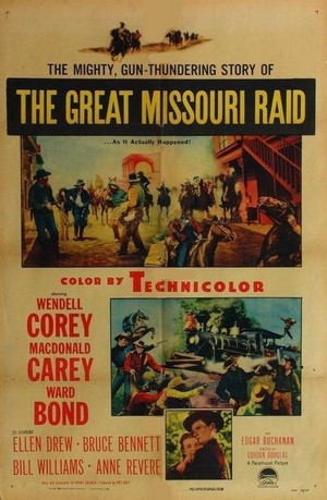 The Great Missouri Raid (1951) - poster
