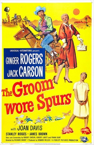The Groom Wore Spurs (1951) - poster