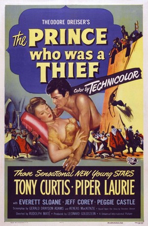 The Prince Who Was a Thief (1951) - poster
