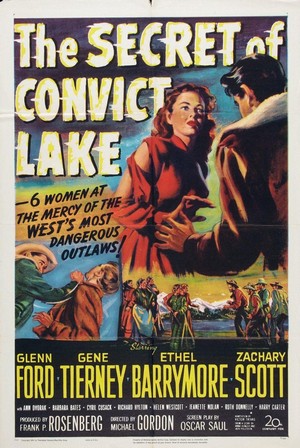 The Secret of Convict Lake (1951) - poster